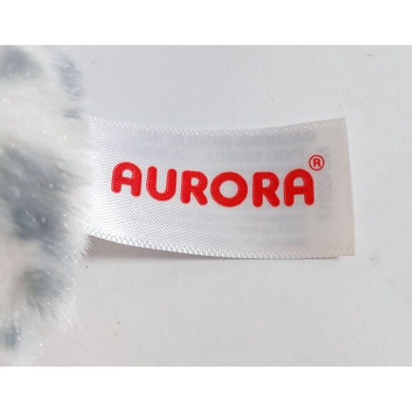 Aurora White Snowy Owl Spotted Plush 7" Stuffed Animal 2017 - Picture 5 of 5